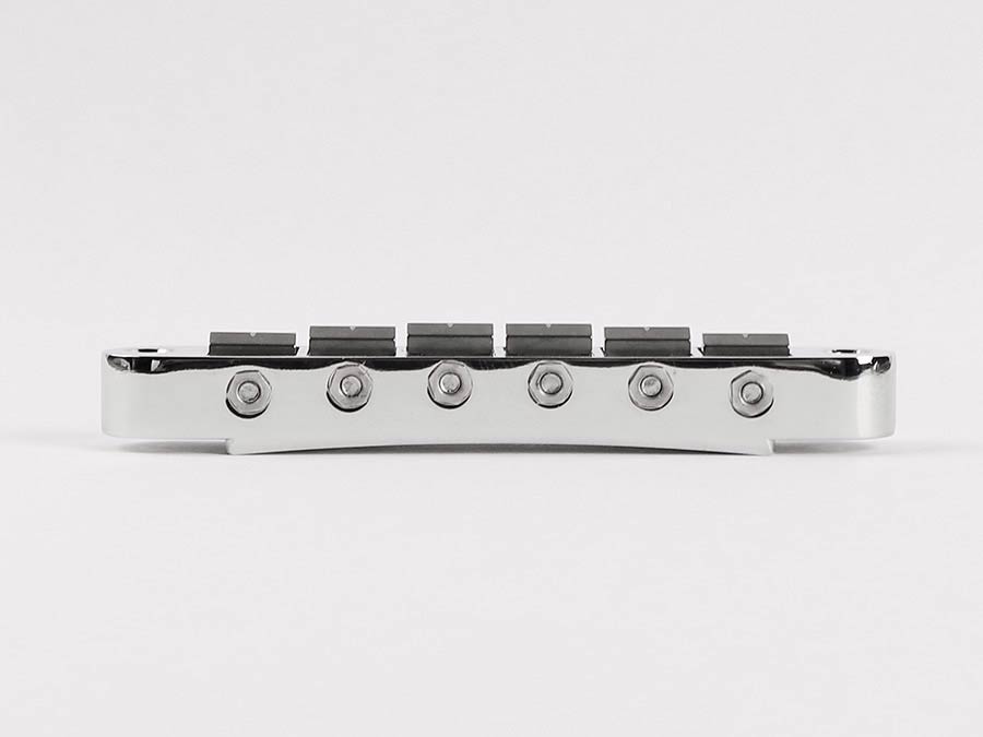 Gotoh - GTH12678 - Ti103B-T guitar bridge with titanium saddles, nickel afbeelding 2