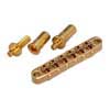 Gotoh - GTH12681 - Ti103B-T guitar bridge with titanium saddles, gold afbeelding 4