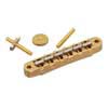 Gotoh - GTH12676 - Ti103B guitar bridge with titanium saddles, gold afbeelding 4
