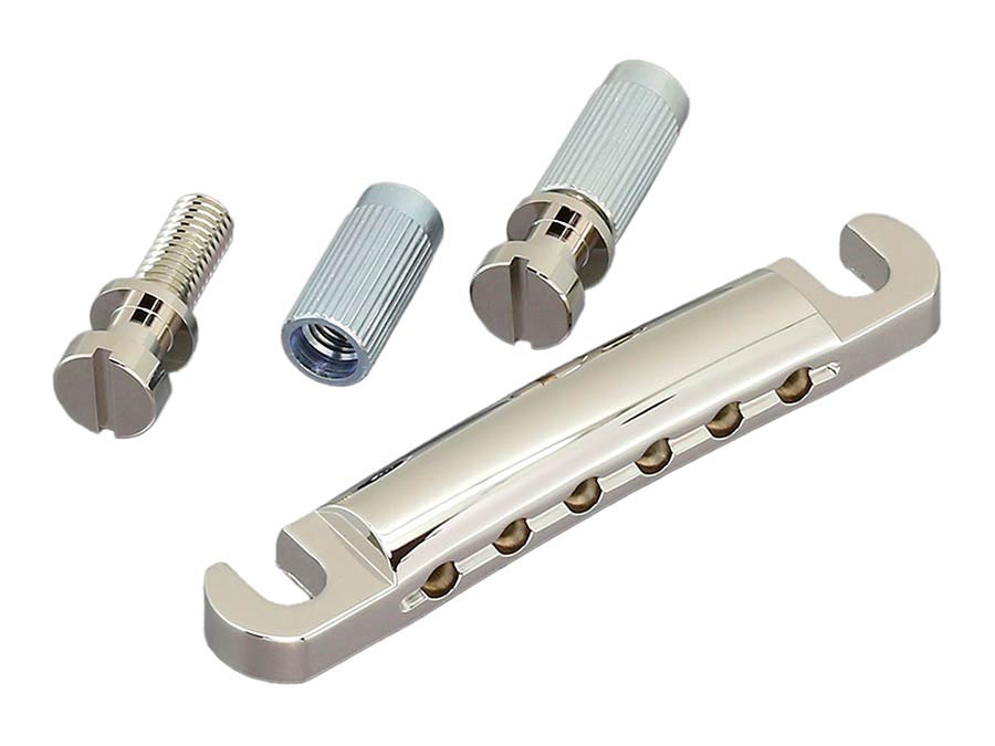 Gotoh - GTH12346 - GE101A aluminium tailpiece with studs, nickel