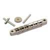 Gotoh - GTH12644 - GE104B guitar bridge tune-o-matic, vintage 11mm saddle travel, vintage posts, nickel afbeelding 3