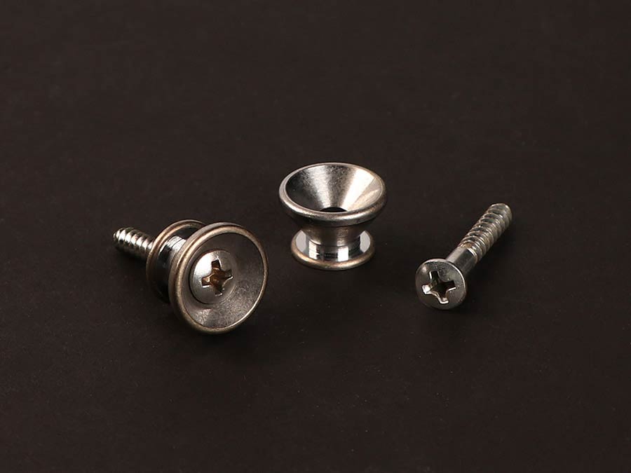 Gotoh - GTH15904 - EP-B2 strap buttons, 2 pcs, aged chrome