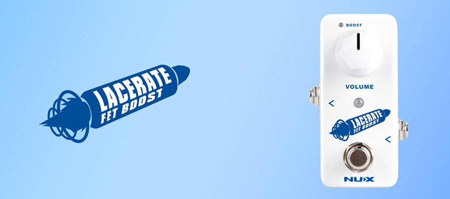 NUX: boost pedaal LACERATE FET BOOST