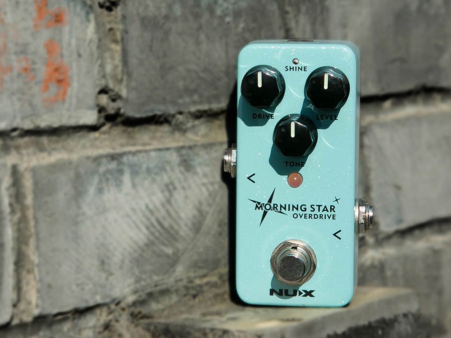 NUX: overdrive pedaal MORNING STAR OVERDRIVE