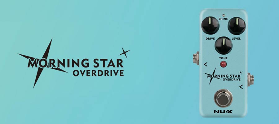 NUX: overdrive pedaal MORNING STAR OVERDRIVE