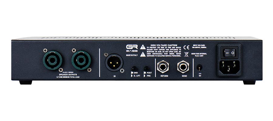 GR Bass ONE 1400 basversterkertop 2 x 700 watt afbeelding 4