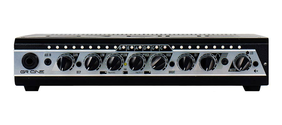 GR Bass ONE 800 basversterkertop 800 watt afbeelding 2
