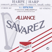 Savarez HPK50B Alliance harpsnaar voor kleine harp en concertharp 0,50 mm 1 m zwart