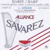 Savarez HPK81B Alliance harpsnaar voor kleine harp en concertharp 0,81 mm 1 m zwart