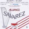 Savarez HPK84B Alliance harpsnaar voor kleine harp en concertharp 0,84 mm 1 m zwart