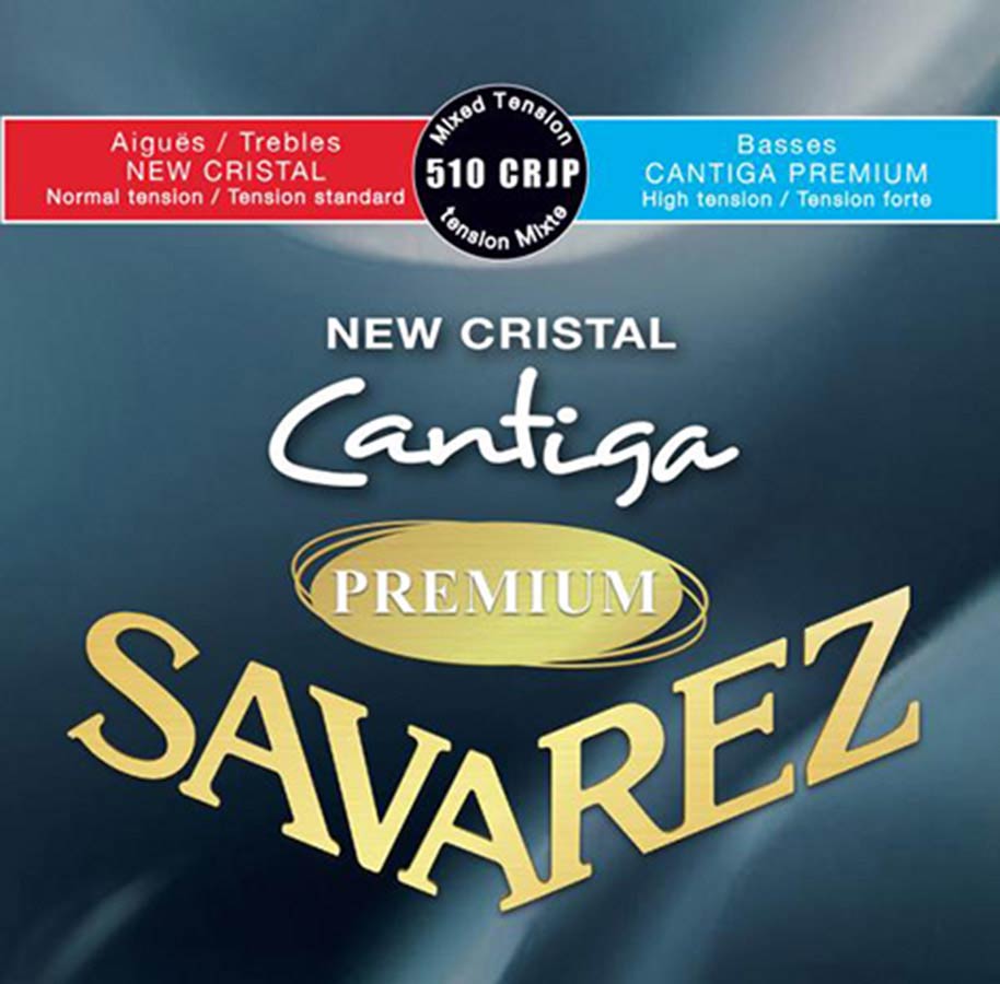 Savarez 510CRJP Cantiga Premium snarenset voor klassieke gitaar – gemengde spanning