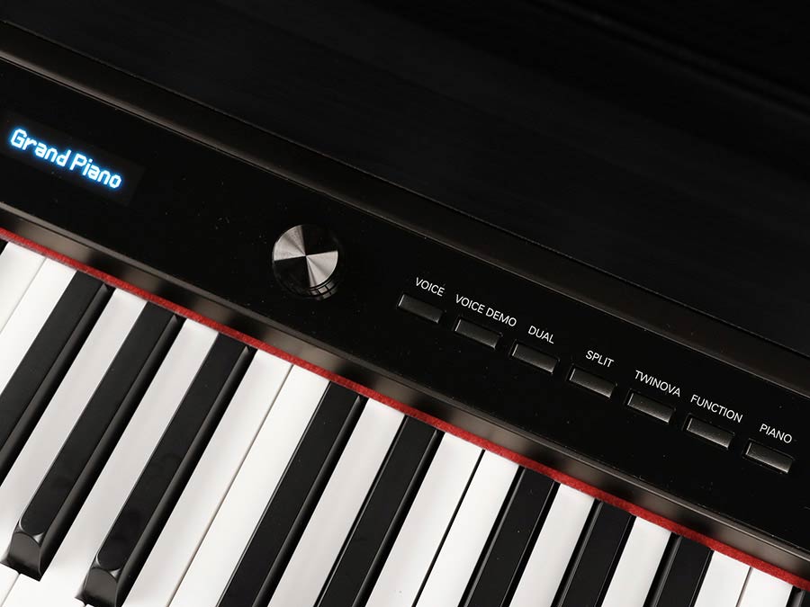 Medeli DP650K/BK Forte Series Digitale Upright Piano - Zwart Satijn