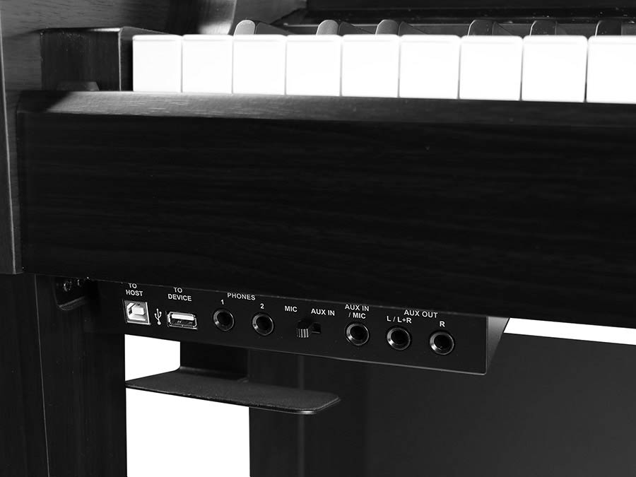Medeli DP650K/BK Forte Series Digitale Upright Piano - Zwart Satijn