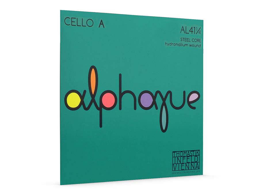 Thomastik-Infeld THAL-41-14 cellosnaar A-1 1/4 medium, stalen kern, Hydronalium wound