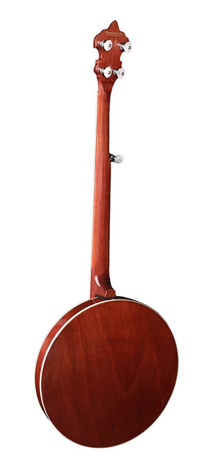 Richwood RMB-905-A Heritage Series archtop bluegrassbanjo 5-snarig, aluminium ketel + tonering, ebben toets, 24 beugels