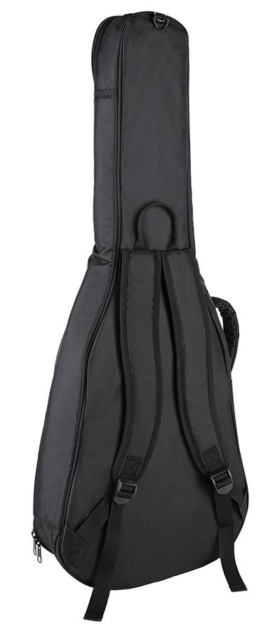 Boston K-10 1/2 gigbag voor klassieke gitaar – 10 mm voering (zwart)