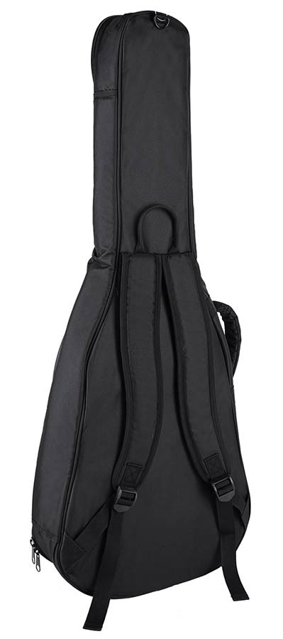 Boston K-15.2 gigbag voor klassieke gitaar – 15 mm voering – zwart