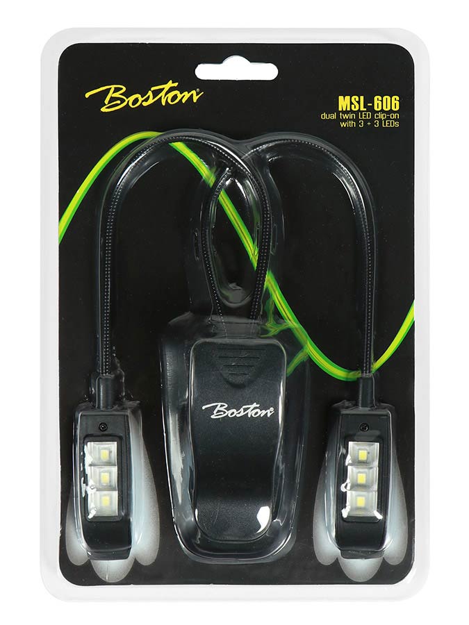 Boston MSL-606 lessenaarlamp met 2x3 dimbare LED