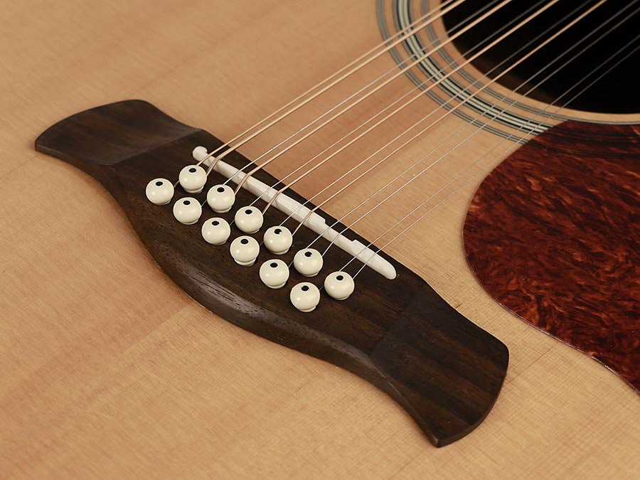 Richwood G-6512-CEVA Master Series handgemaakte grand auditorium gitaar, massief sparren en palissander, vintage aged