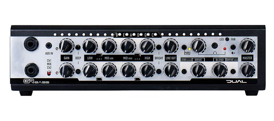 GR Bass DUAL 800 tweekanaals basversterkertop 800 watt afbeelding 3