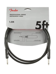 Fender instrumentkabel, zwart, 5ft