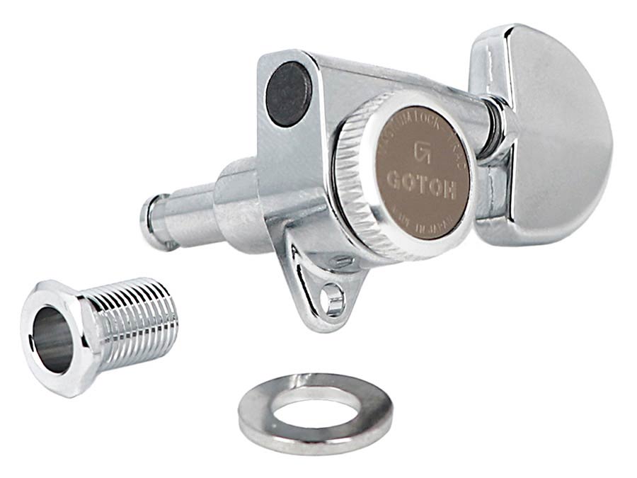 Gotoh - GTH13470 - SG301 machine heads with Magnum Lock Trad and 20 buttons, 3L3R, chrome
