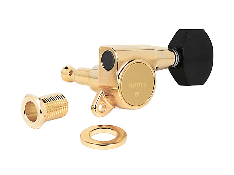 Gotoh - GTH13881 - SG381 machine heads with EN07 buttons, 3L3R, gold