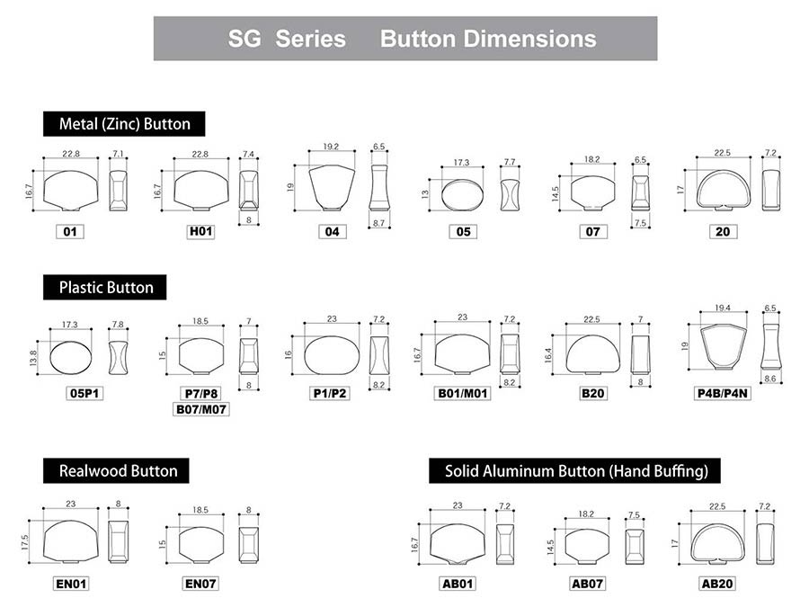 Gotoh - GTH13881 - SG381 machine heads with EN07 buttons, 3L3R, gold afbeelding 4