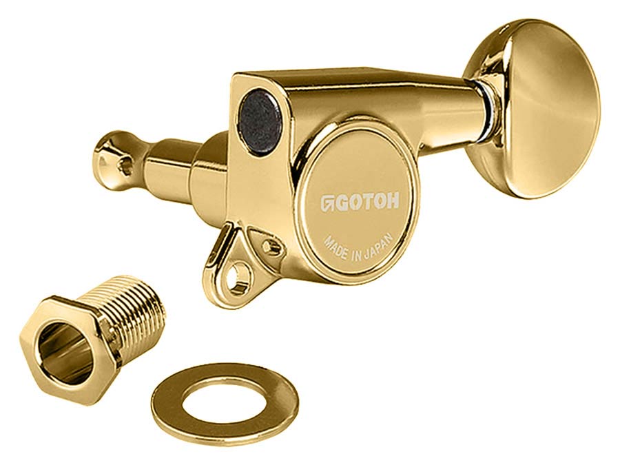 Gotoh - GTH13818 - SG381 machine heads with 05 buttons, 3L3R, gold