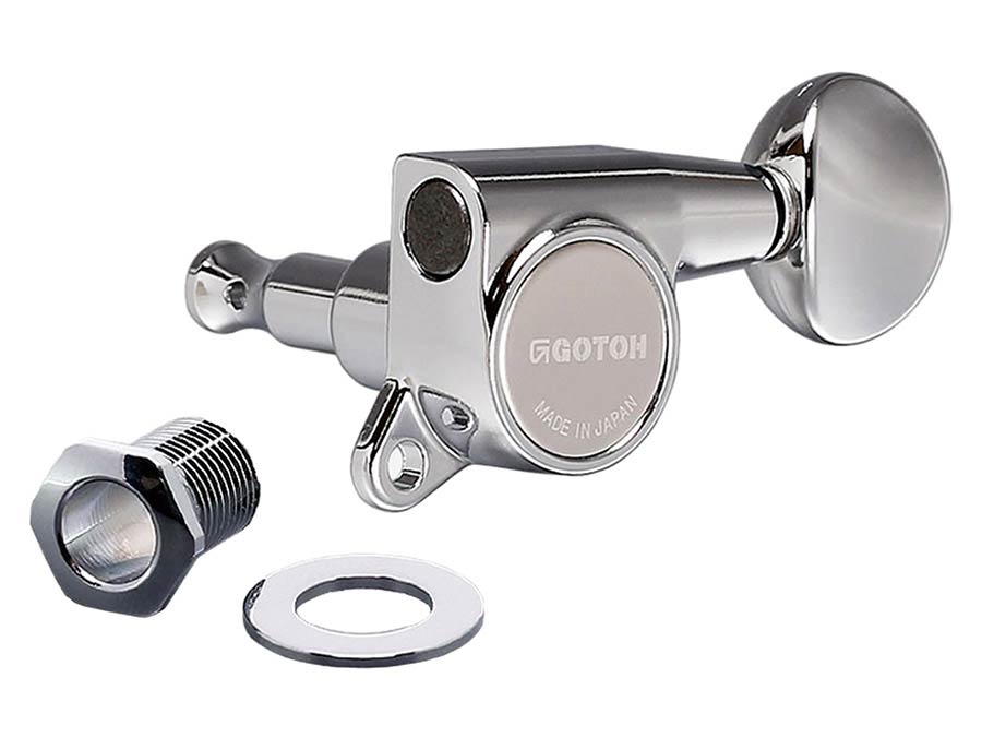 Gotoh - GTH13807 - SG381 machine heads with 05 buttons, 3L3R, chrome