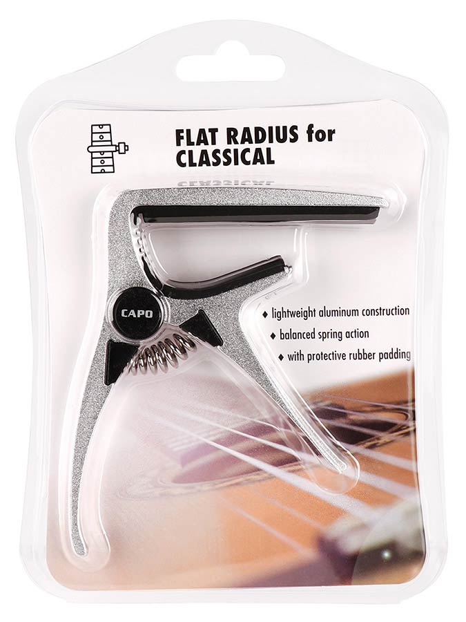 Boston CAPO/CL-02 Aluminium Capo voor Klassieke Gitaar