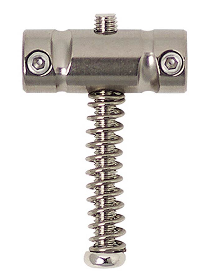 Gotoh - GTH12479 - In-Tune Ti bridge saddle with spring and bolt, solid titanium, 3 pcs