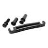 Gotoh - GTH16285 - GE101Z-T zinc guitar tailpiece with metric studs M8 (modern shape), black afbeelding 3