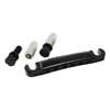 Gotoh - GTH16290 - GE101Z zinc guitar tailpiece with metric studs M8 (vintage shape), black afbeelding 3