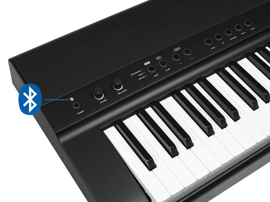 digital stage piano, 88 keys hammer action (GAS-II), 2 x 20 W, with Bluetooth