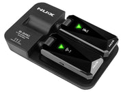 NUX: 2.4 GHz draadloos systeem voor gitaar, jack plug zender en ontvanger, automatisch pairing systeem