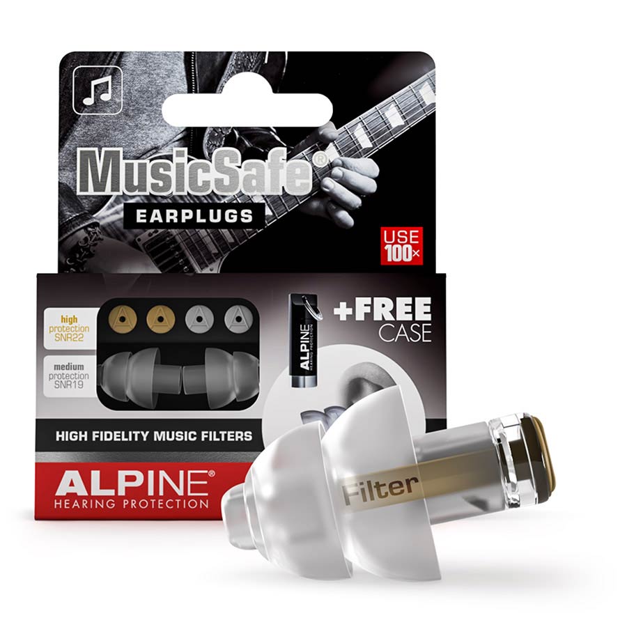 Alpine Hearing Protection ALP-MS MusicSafe oordoppen voor muzikanten transparant afbeelding 2