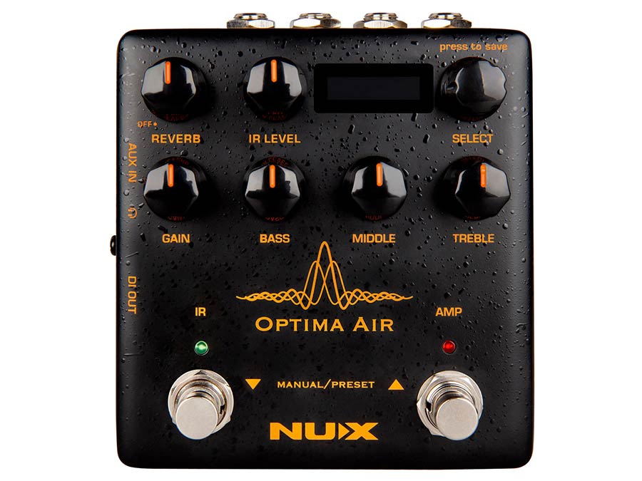 NUX NAI-5 Effectpedaal Dual Akoestische Gitaar
