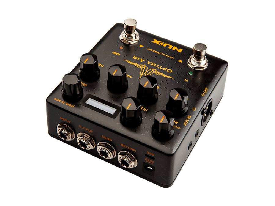 NUX NAI-5 Effectpedaal Dual Akoestische Gitaar
