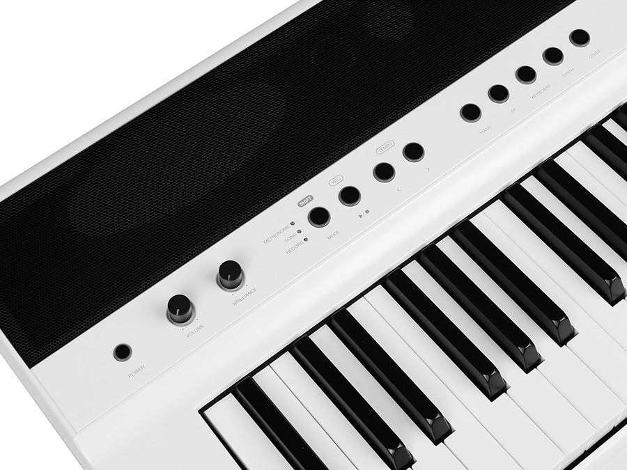 digital stage piano, 88 keys hammer action (GAS-II), 2 x 20 W, white