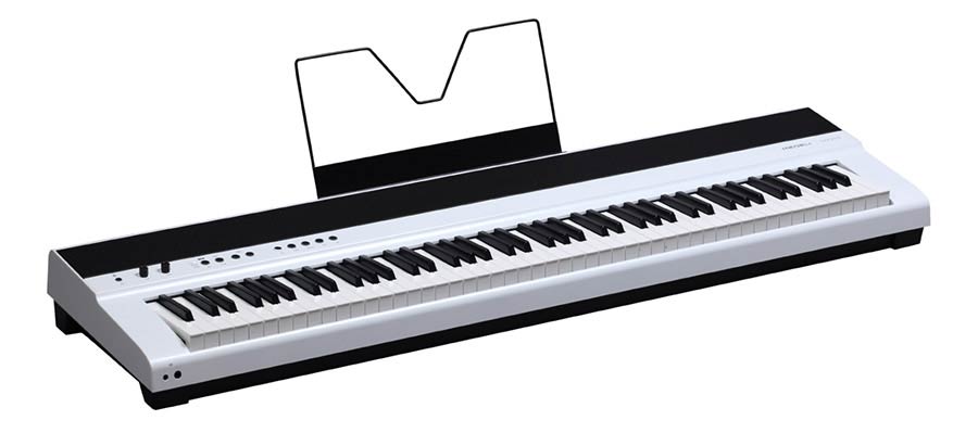 digital stage piano, 88 keys hammer action (GAS-II), 2 x 20 W, with Bluetooth, white