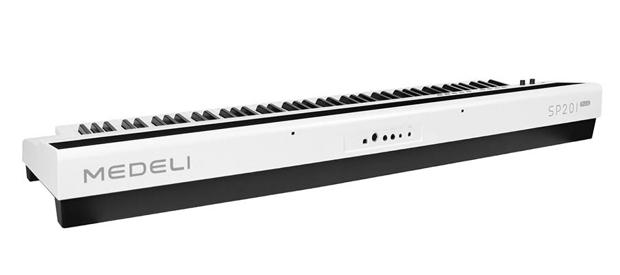 digital stage piano, 88 keys hammer action (GAS-II), 2 x 20 W, with Bluetooth, white
