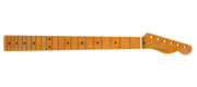 Fender Vintera roasted maple 50's Telecaster neck, 21 medium jumbo frets, 9.5" radius
