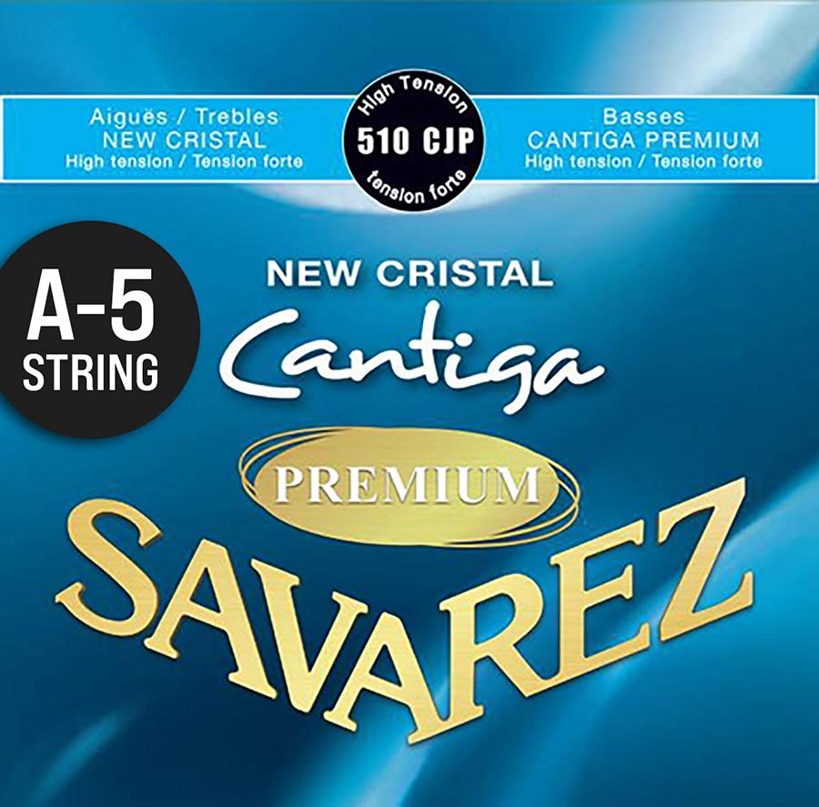 Savarez 515JP Cantiga Premium A-5-snaar voor klassieke gitaar – hoge spanning