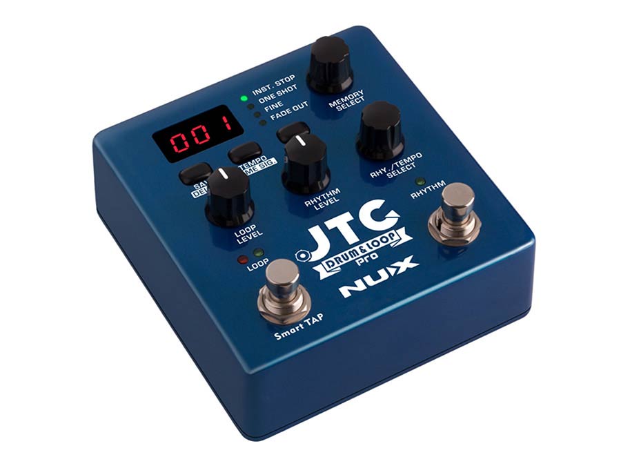 NUX: dual switch looper pedaal DRUM & LOOP PRO