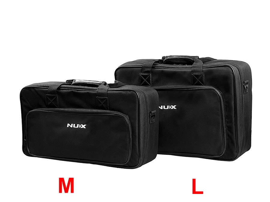 NUX: pedal board Bumblebee L, 445mm (W) x 320mm (D) x 90mm (H), with carry bag