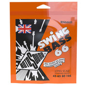 Rotosound RN66LD Swing Bass 66 string set electric bass nickel wound 45-105, standard gauge