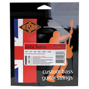 Rotosound RS776LD Jazz Bass 77 string set electric bass 6 monel flatwound 30-130, standard gauge