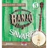 Savarez BN80L Bluegrass snarenset voor 5-snarige banjo – light