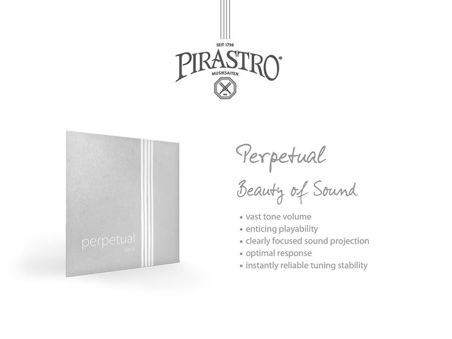 viola strin A-1 medium, steel core, chrome steel